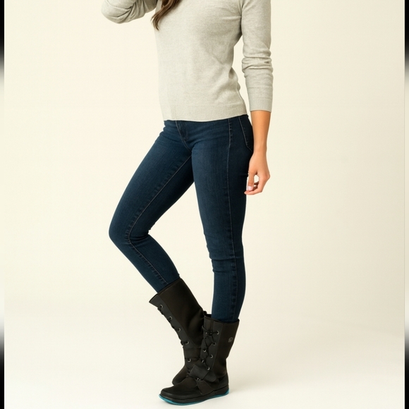 Sorel Shoes - Sorel Full-grain Nubuck, Weather Proof, Lace-up Black Boots, Size 9